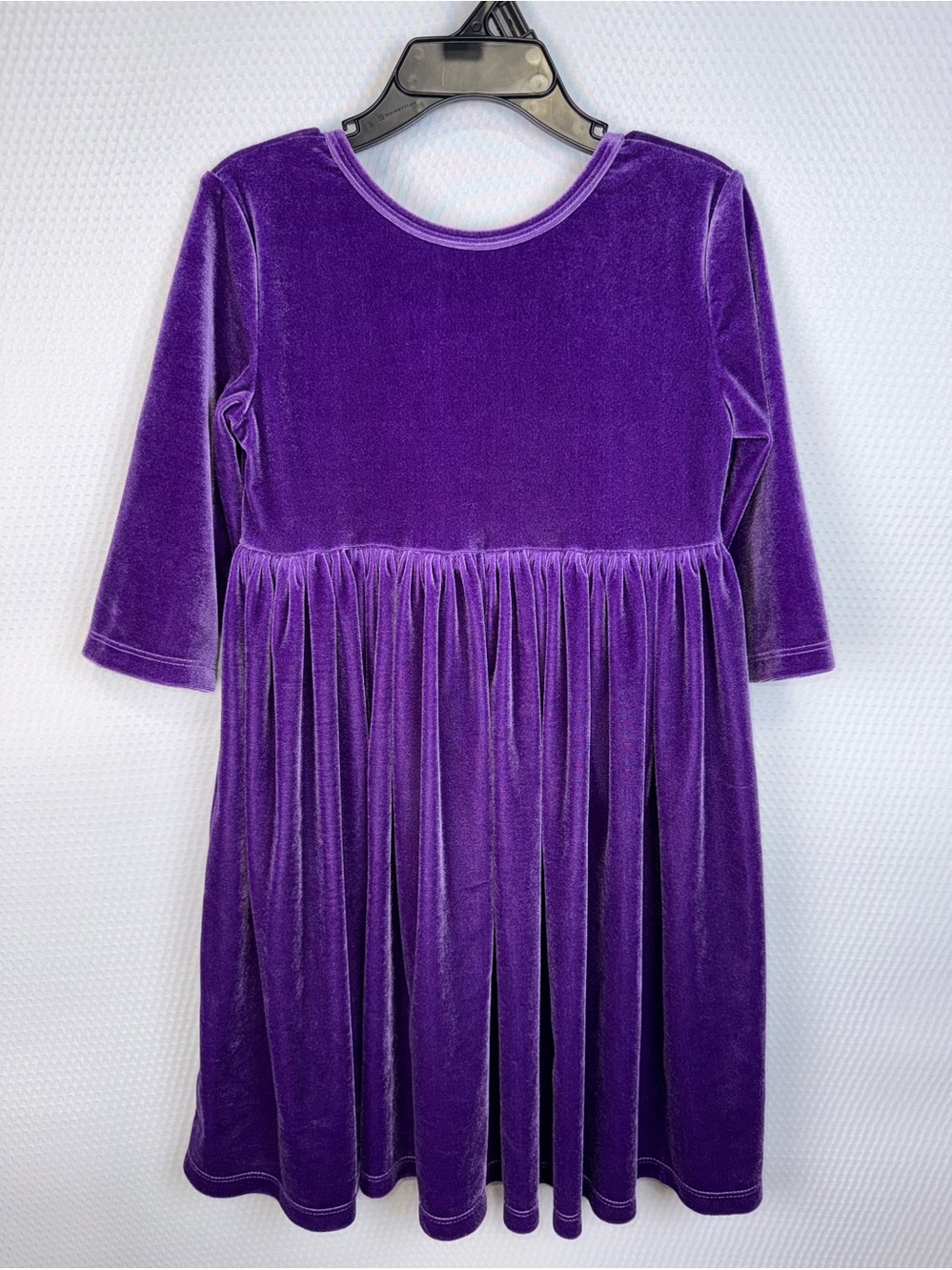 Mila & Rose Girls Purple Velour Twirl Dress Size 5/6 Holiday Party